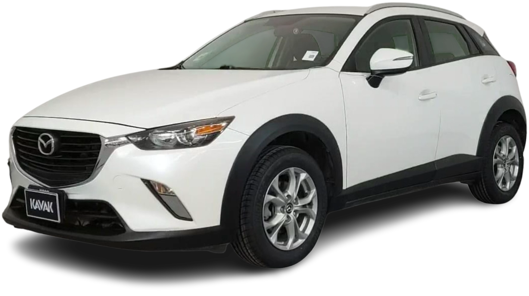 thumbnail image 2 of Center Console Cover Trim For Mazda CX-5 2017-2025 - ABS Carbon Fiber Style Cup Holder & Gear Panel Frame 2 of 10