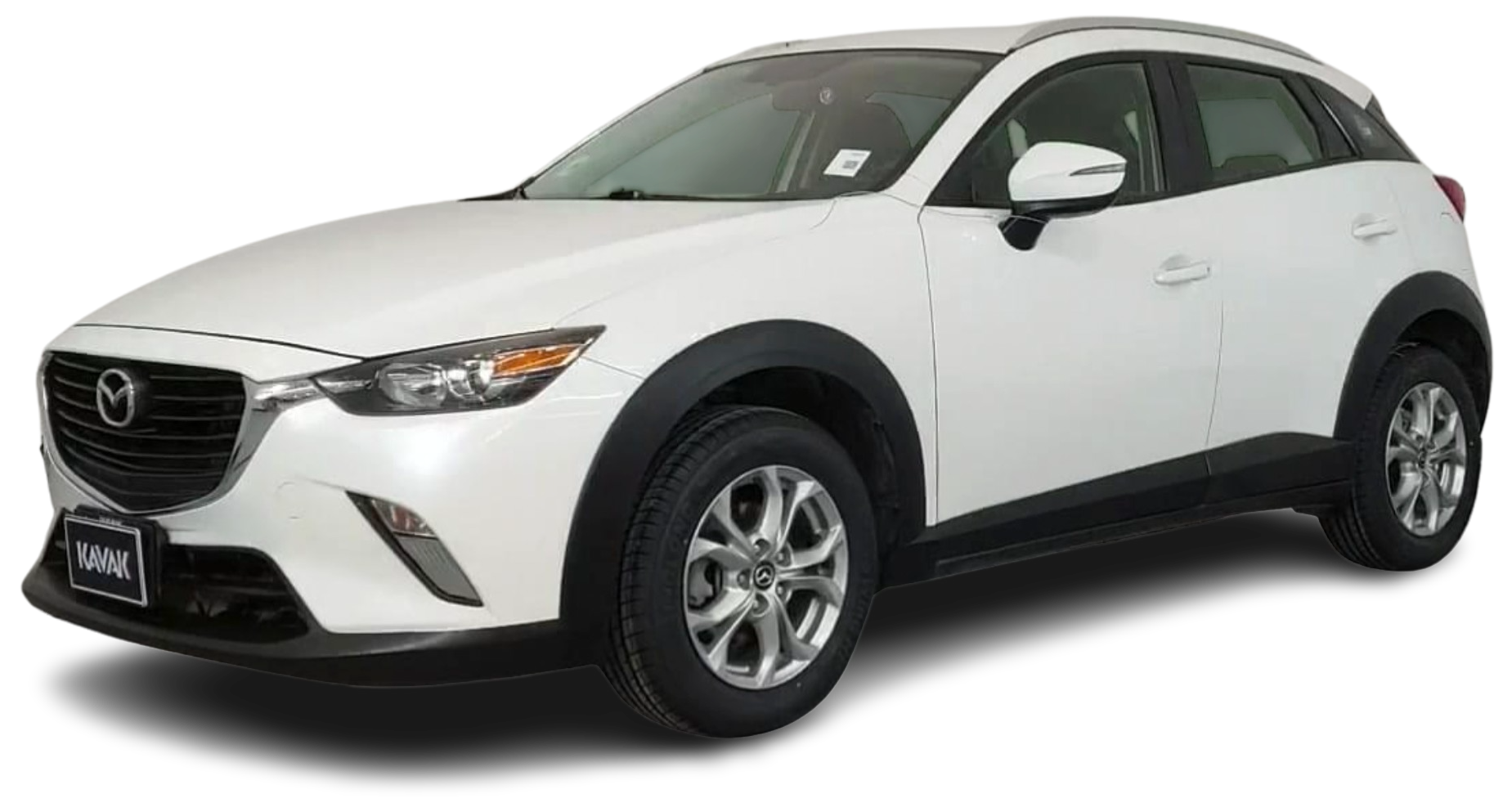 thumbnail image 2 of Center Console Cover Trim For Mazda CX-5 2017-2025 - ABS Carbon Fiber Style Cup Holder & Gear Panel Frame 2 of 10